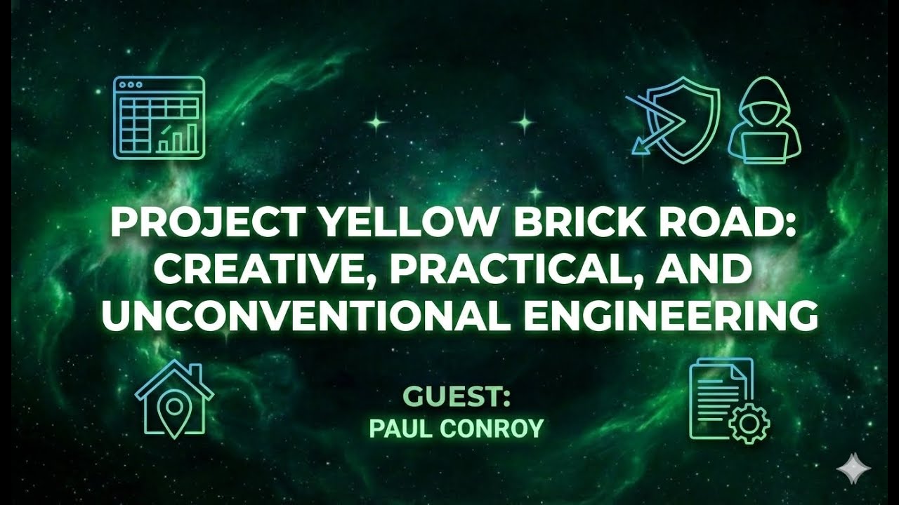 Project Yellow Brick Road: Creative, Practical, and Unconventional Engineering with Paul Conroy