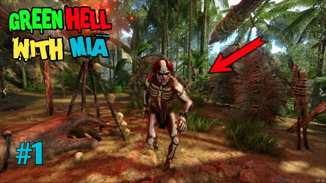 LET'S GO ON AMAZON JUNGLE ADVENTURE WITH MIA | GREEN HELL GAMEPLAY #1 