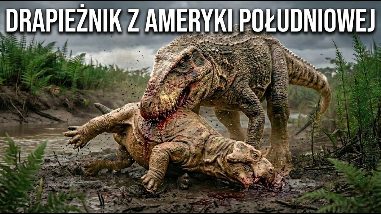 Brutalny Sekret SAUROSUCHUSA: Drapieżnik, który Przerażał Amerykę Południową | Pełny Dokument