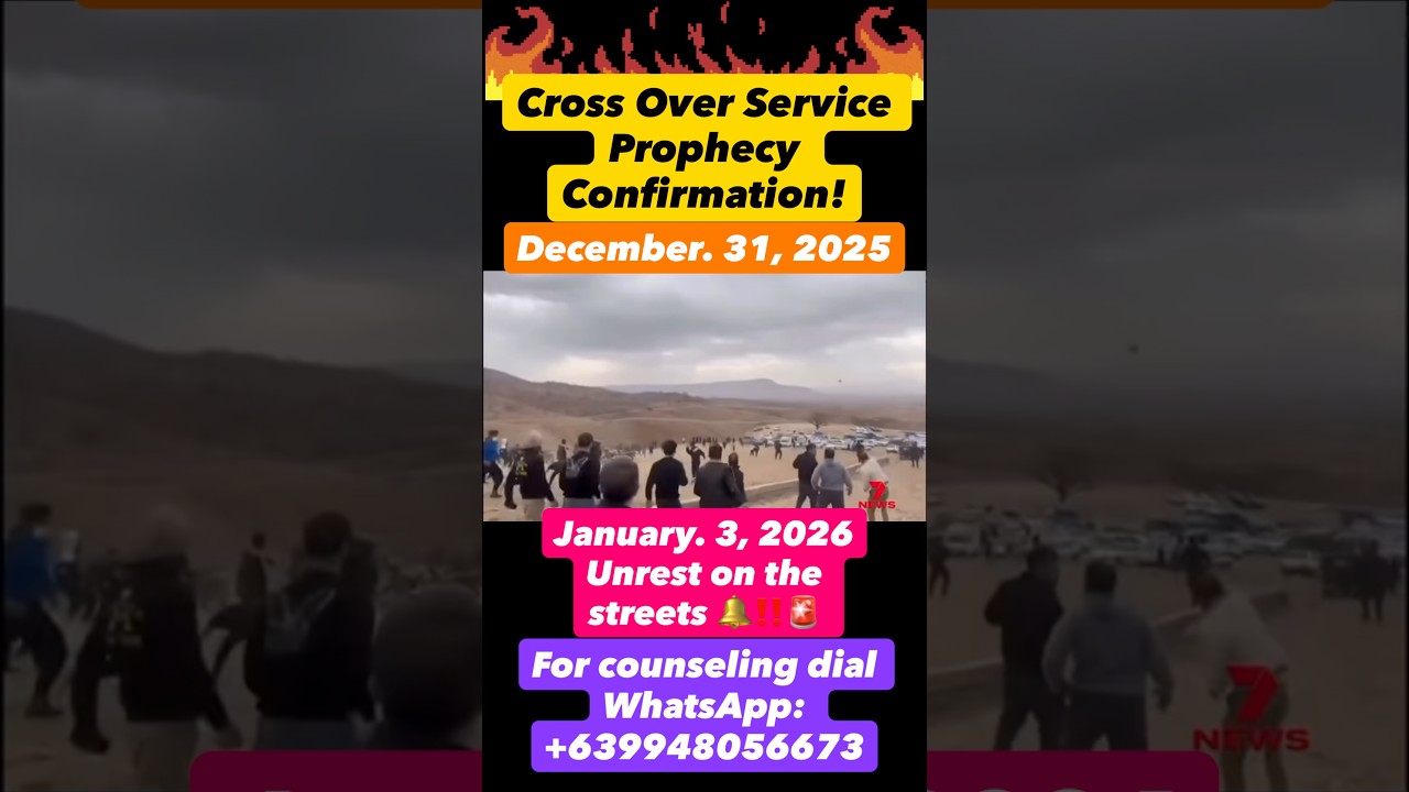 Eruption on the streets prophecy confirmation!! 