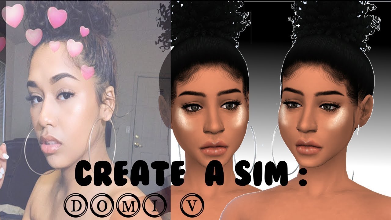 SIMS 4 CAS | Youtube Couple Collab W/ LexiDeanna