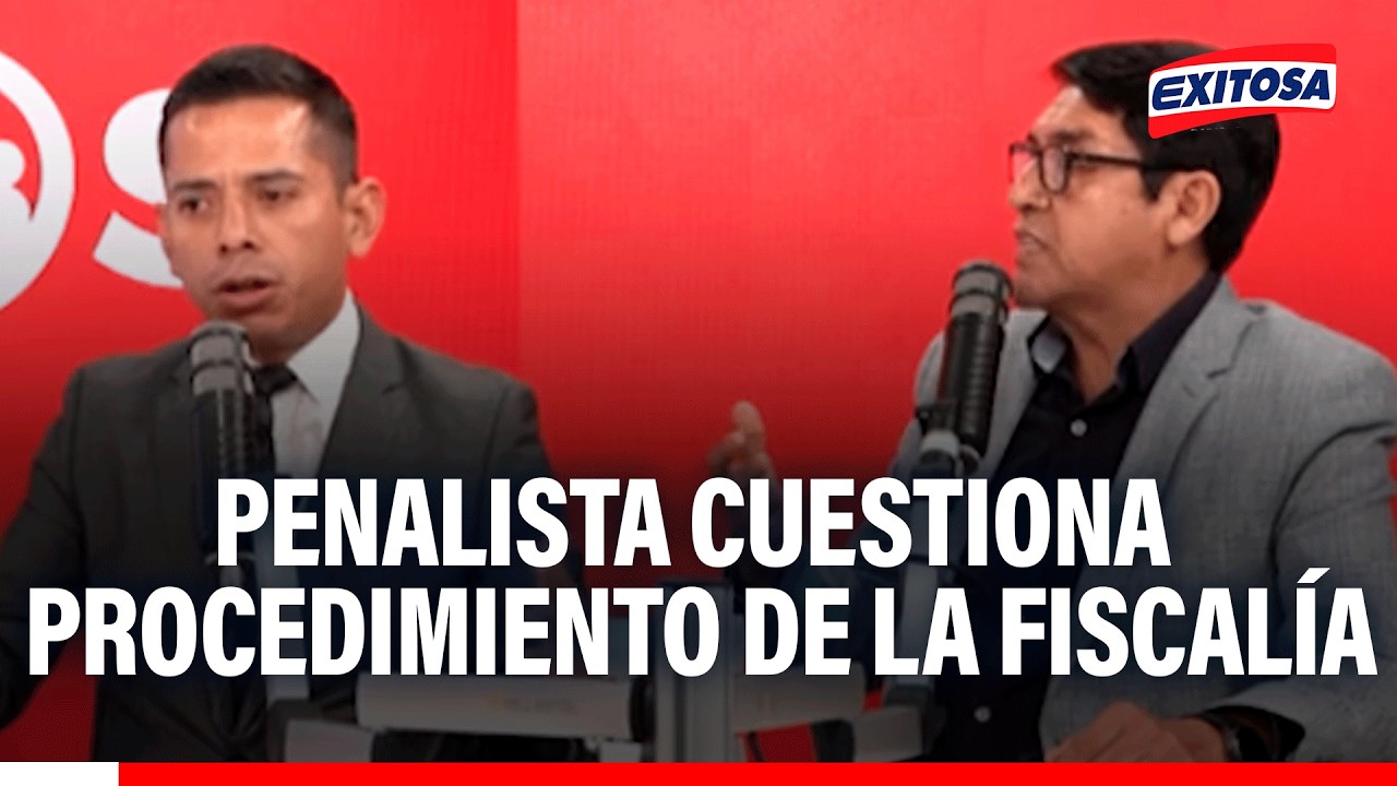🔴🔵Penalista Paolo Aldea cuestiona a la Fiscalía por detención de Adrián Villar