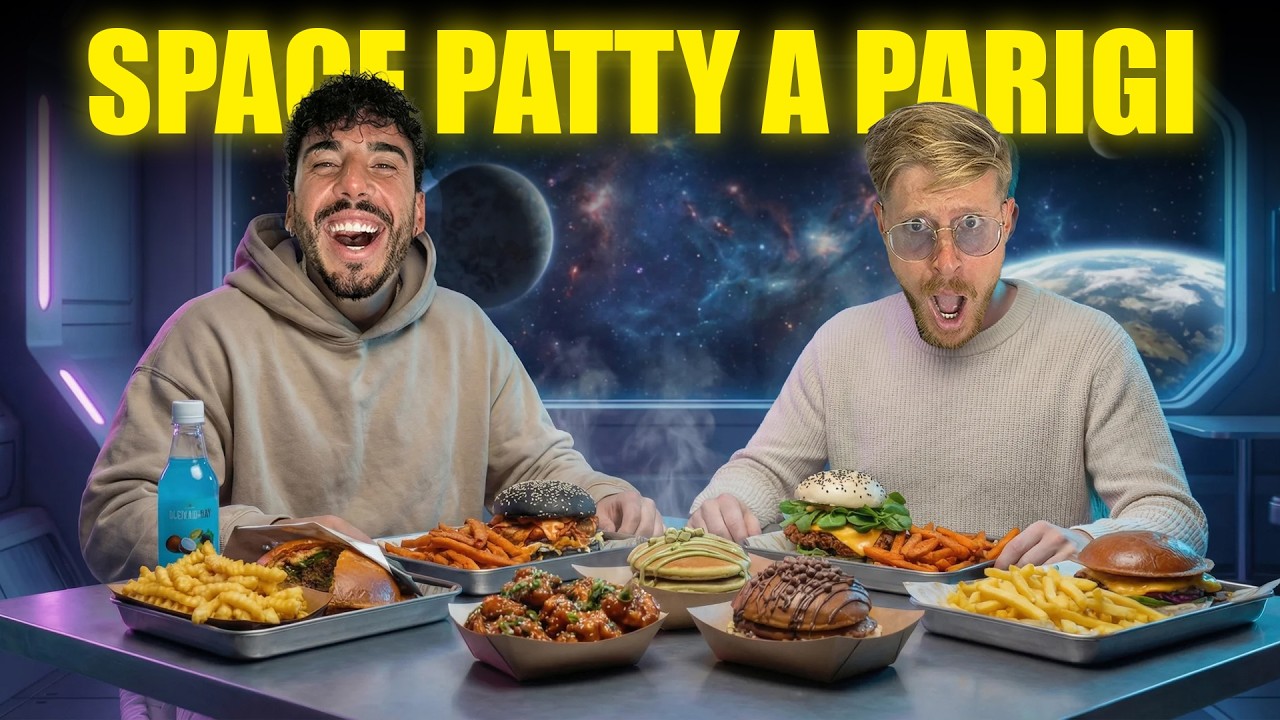 NON CI POSSO CREDERE PROVIAMO LO SPACE PATTY IN FRANCIA - USANO DEGLI INGREDIENTI VERAMENTE STRANI! 