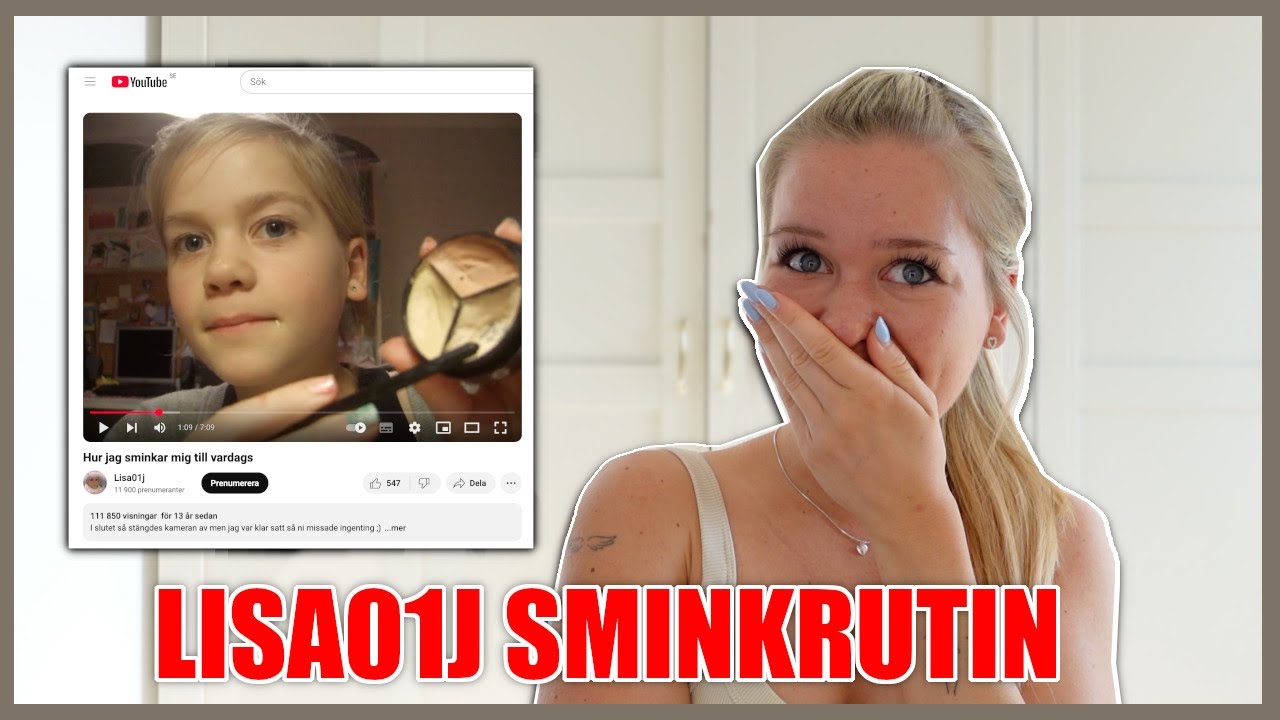 FÖLJER GAMMAL LISA01J SMINKRUTIN