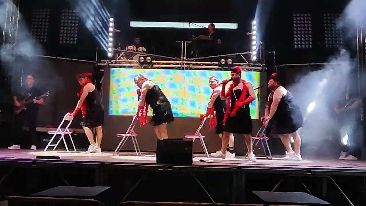 Espectacle especial de l'orquestra Centauro a les festes de Sant Cristòfol de #ribesalbes