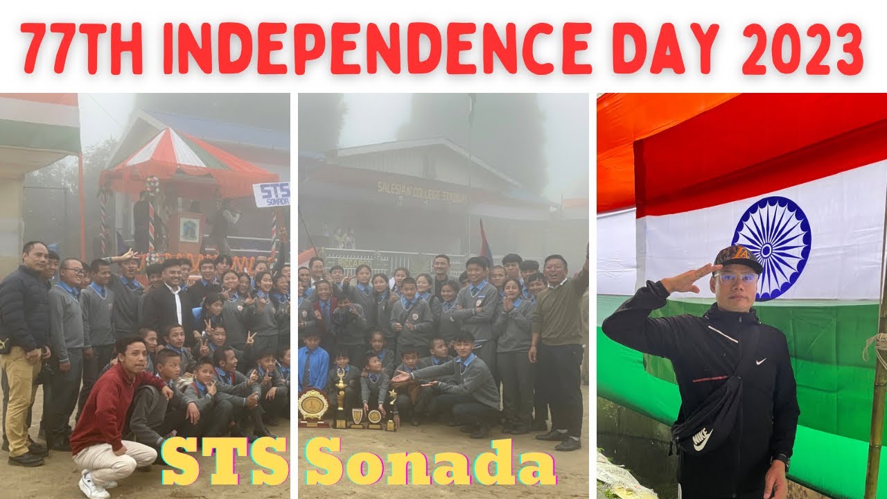 77th Independence Day 2023 celebrations in #Sonada (West Bengal) #tibetanvlogger