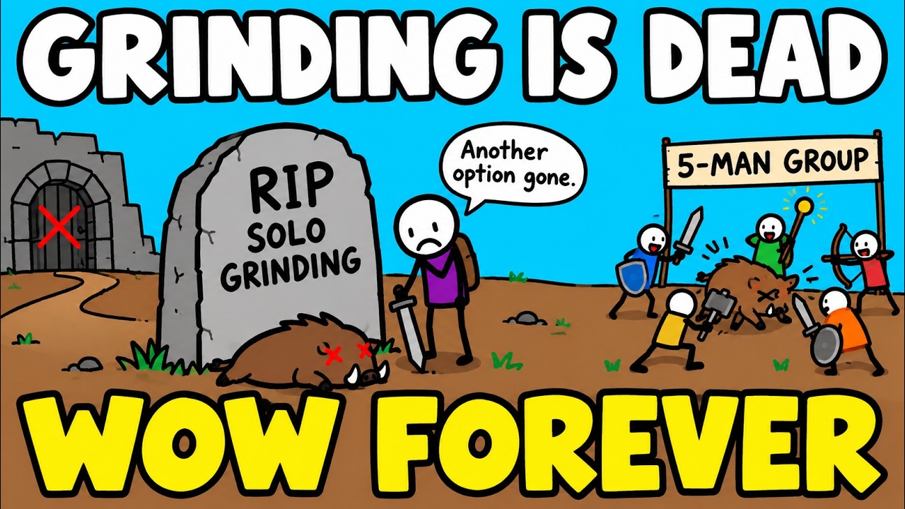 Blizzard Killed Another Way to Level | Grinding in WoW Forever