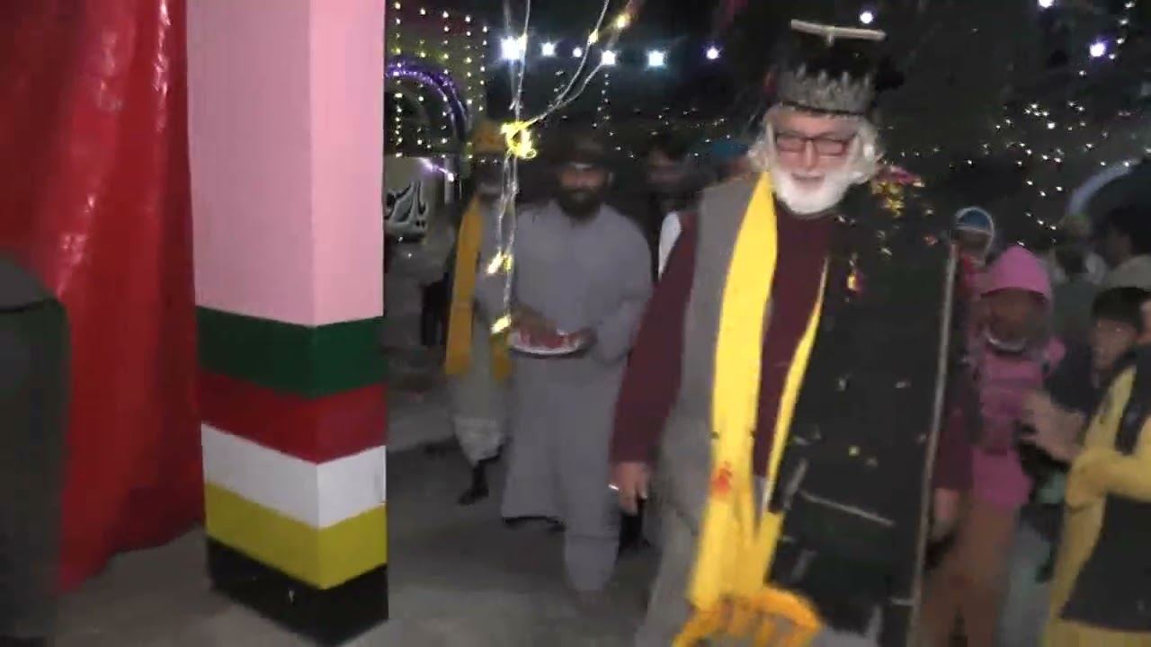 استقبال اور آمد باباحضور 