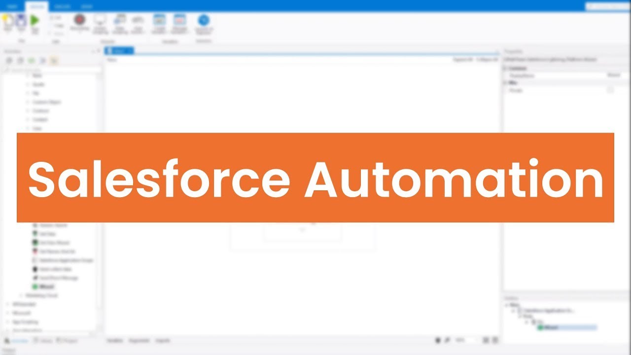 UiPath Demo: Salesforce Automation Wizard