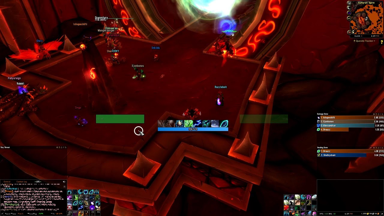 World of Warcraft Cataclysm Resto Druid | Firelands Raid & Heroic Dungeons | No Commentary