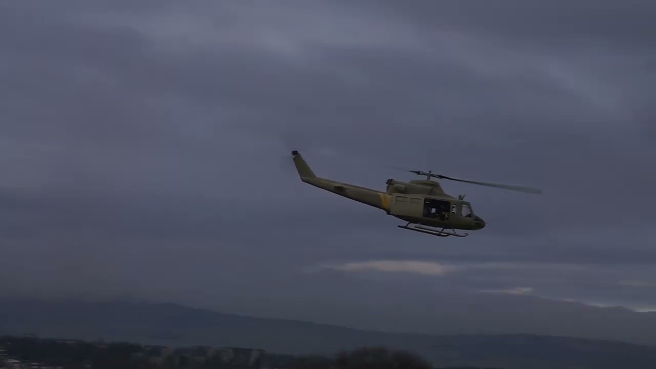 Andy Rudden Cumbernauld Model Flying Club Huey 212 Turbine