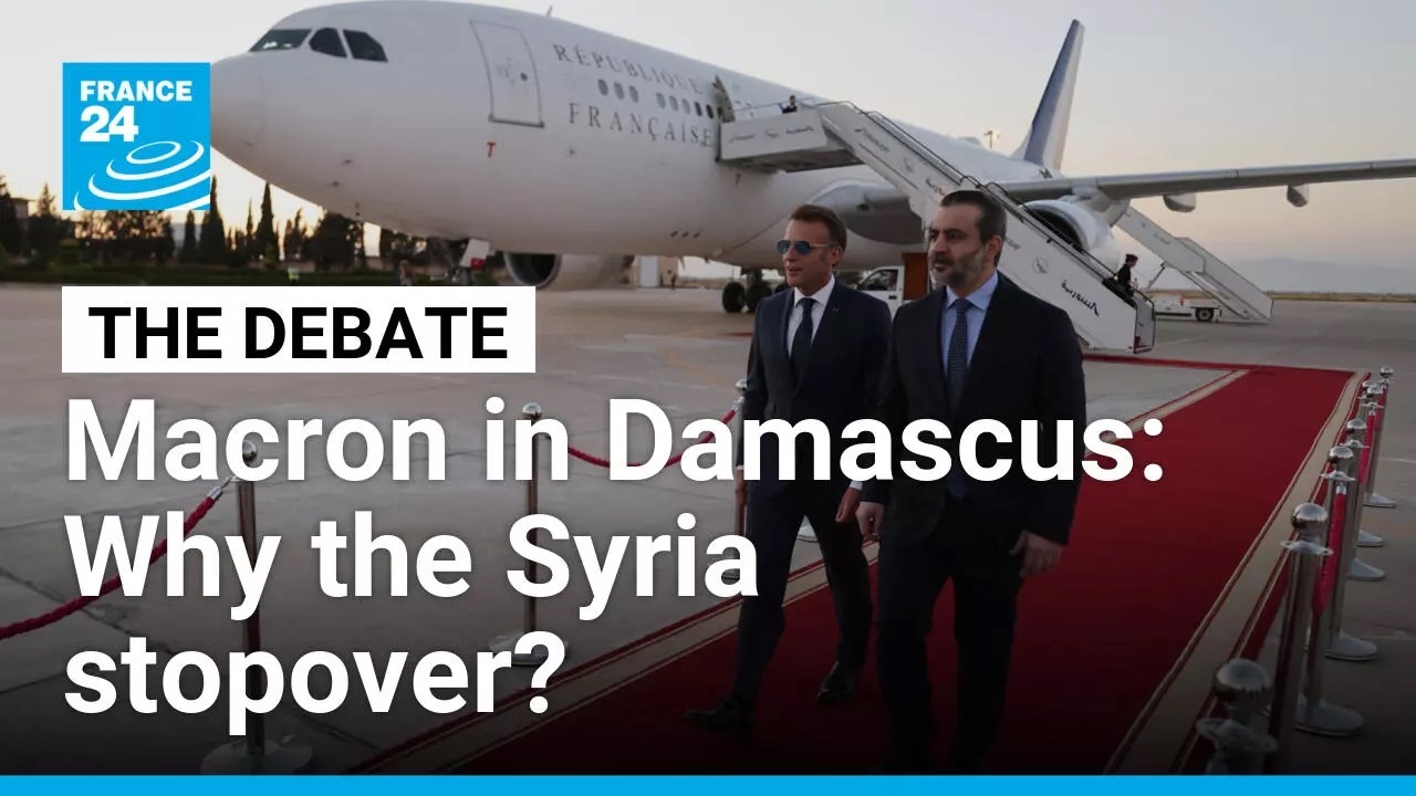 France's Macron to hold post-Assad visit to Damascus: Why the Syria stopover? &bull; FRANCE 24 English