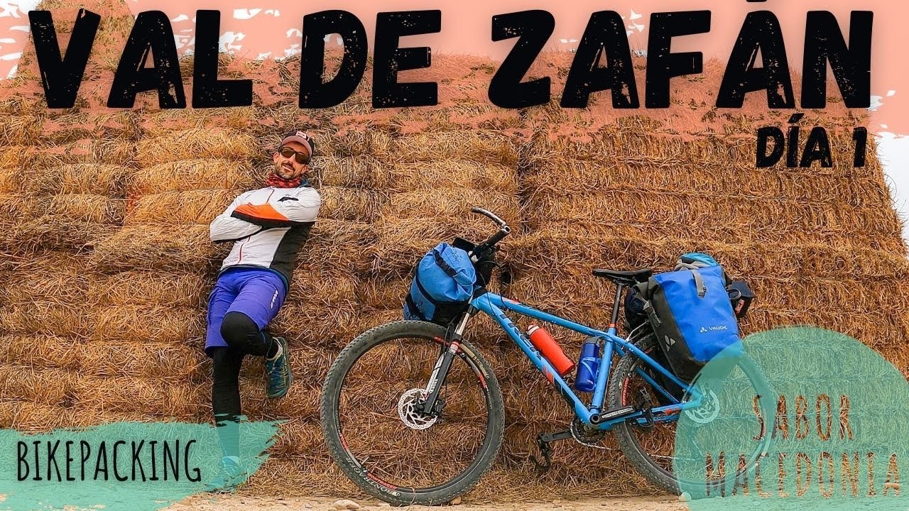 🚴‍♂️ Bikepacking de 3 días en la VÍA VERDE ✅  de VAL DE ZAFÁN 🛤. Día 1