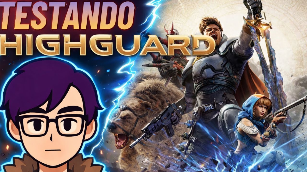 TESTANDO o novo jogo do momento. HIGHGUARD!