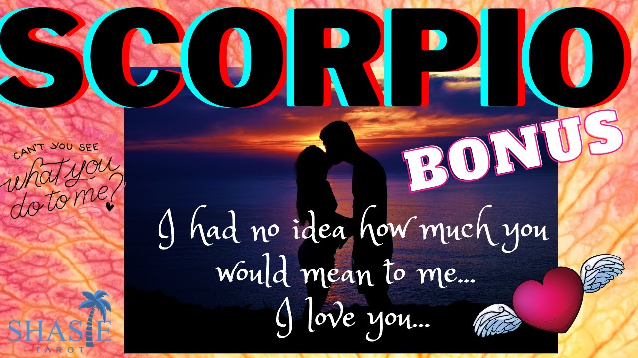 #Scorpio June 2021 BONUS READING! I HAD NO IDEA I would FEEL THIS WAY ABOUT YOU! I LOVE YOU! 😍
