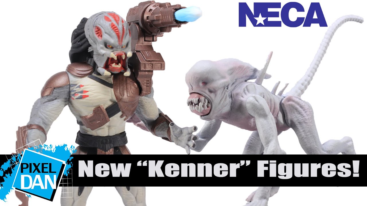 NECA Berserker Predator & Neomorph Alien Retro Figures | Kenner Homage Review
