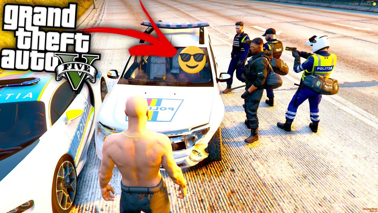 TAXIMETRISTUL MAFIOT! IL DAU PE MANA POLITIE! • FIVEM EP.3