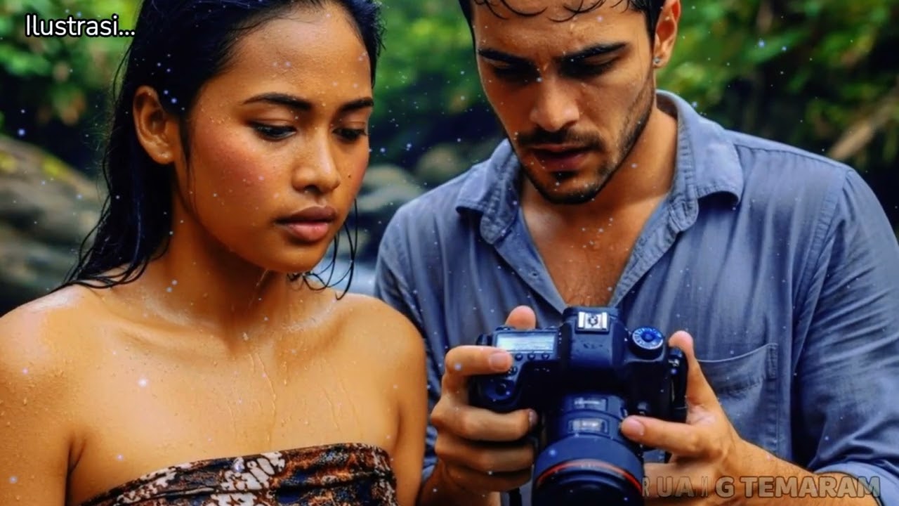 TERSESAT DI HUTAN, AKU TAK SENGAJA MENGINTIP GADIS DESA CANTIK YANG SEDANG MANDI !