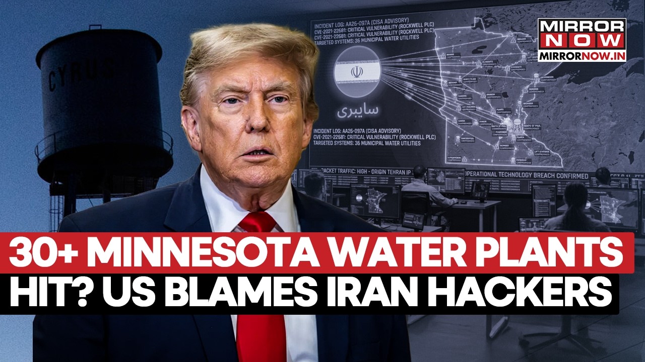 30+ Minnesota Water Plants Hacked? US Officials Blame Iran For Cyberattack As War Escalates