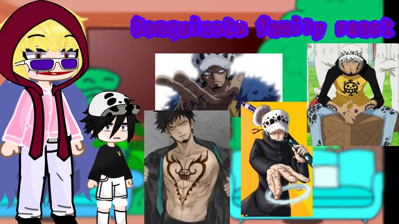 ||Donquixote family react|| one piece react||