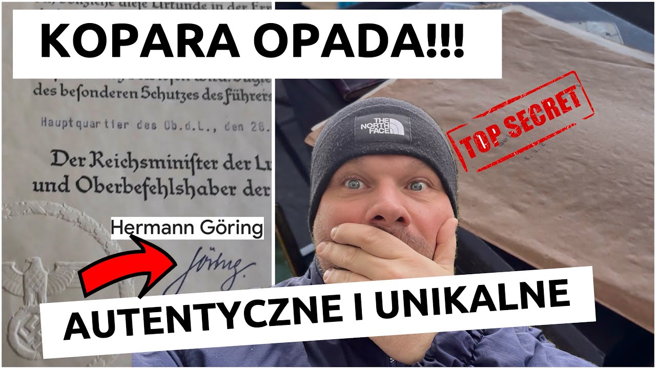 Niebywałe co znalazłem na niemieckim targu staroci. Dokumenty z podpisami przywódców trzeciej rzeszy