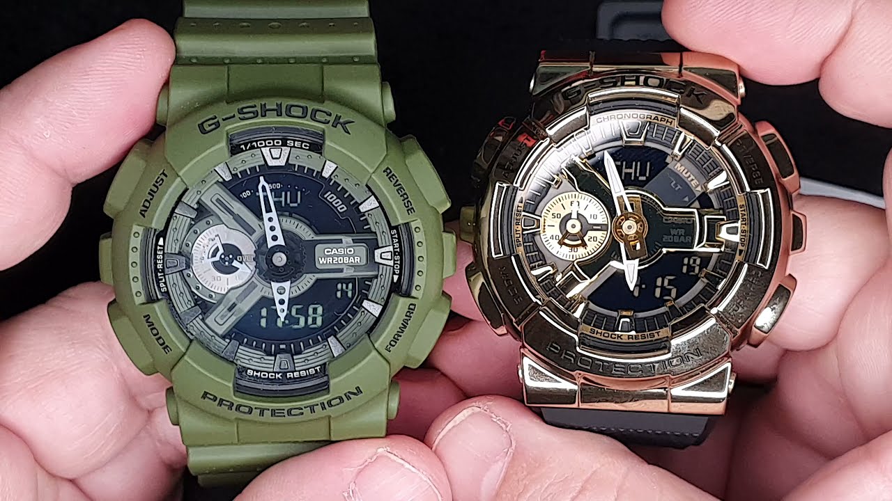 CASIO G-SHOCK GM-110G-1A9 X GA-110