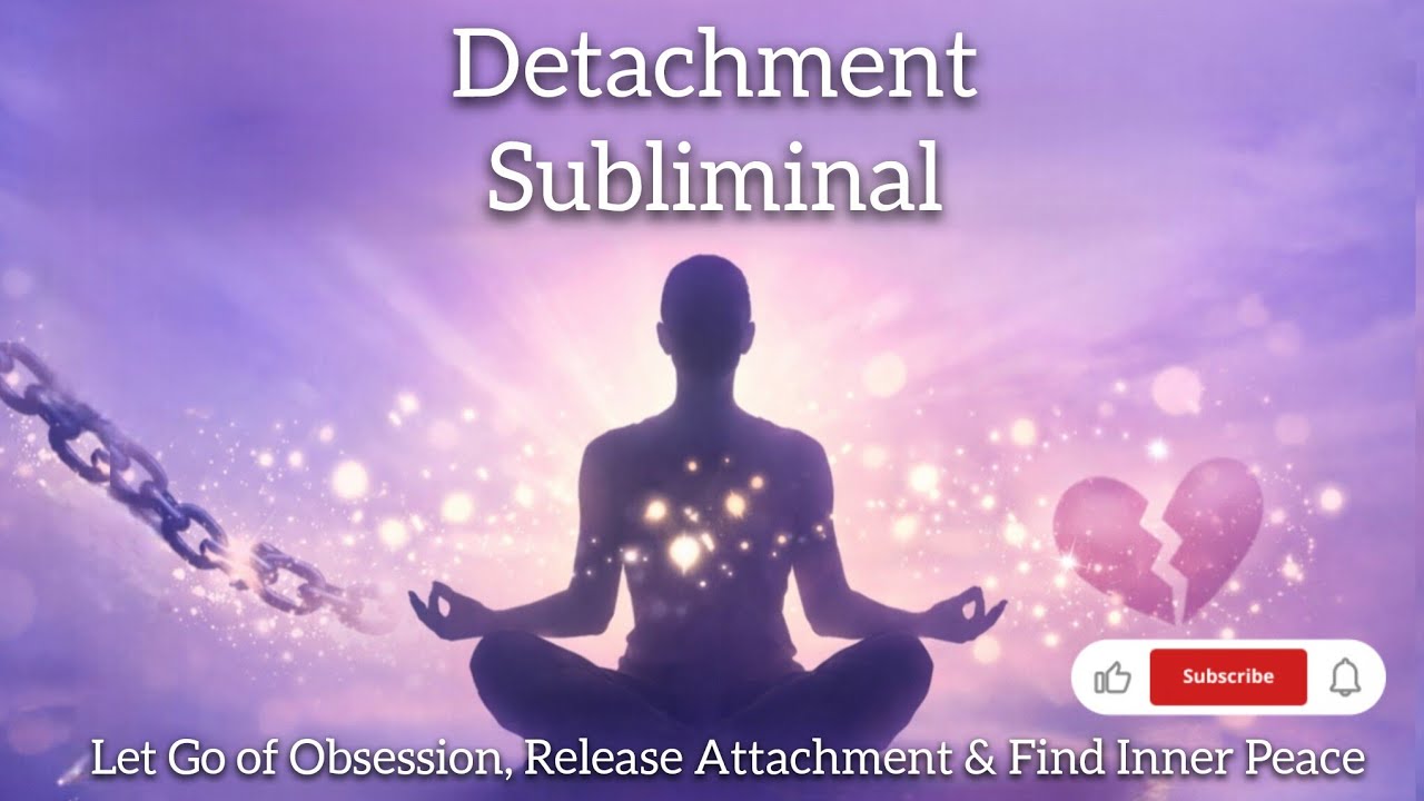 Emotional Detachment Subliminal | Let Go of Obsession, Release Attachment & Find Inner Peace
