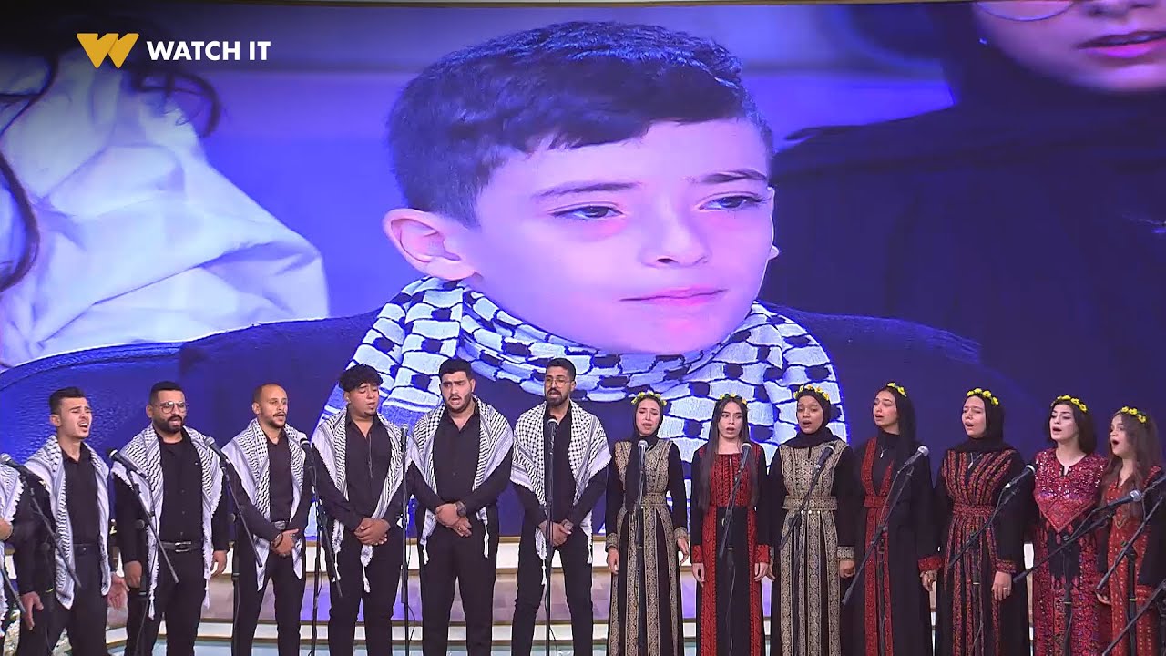 معكم | كورال عباد الشمس يبدع في آداء واحدة من أجمل أغنيات التراث الفلسطيني 😍