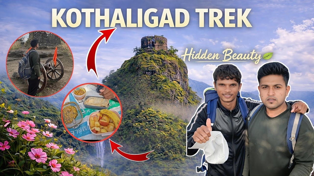 Kothaligad Trek Experience | Peth Fort Karjat | Monsoon Trek Vlog
