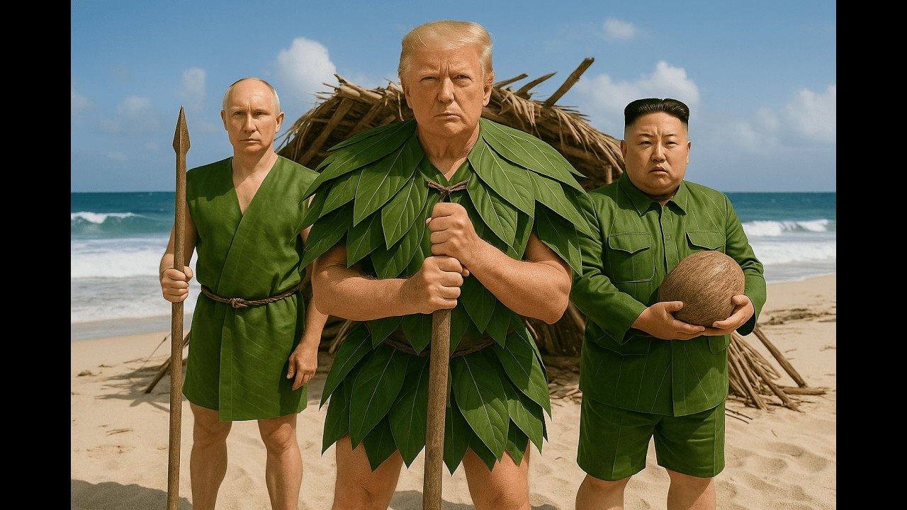The Three Bosses: Castaway Edition! Trump & Putin & Kim