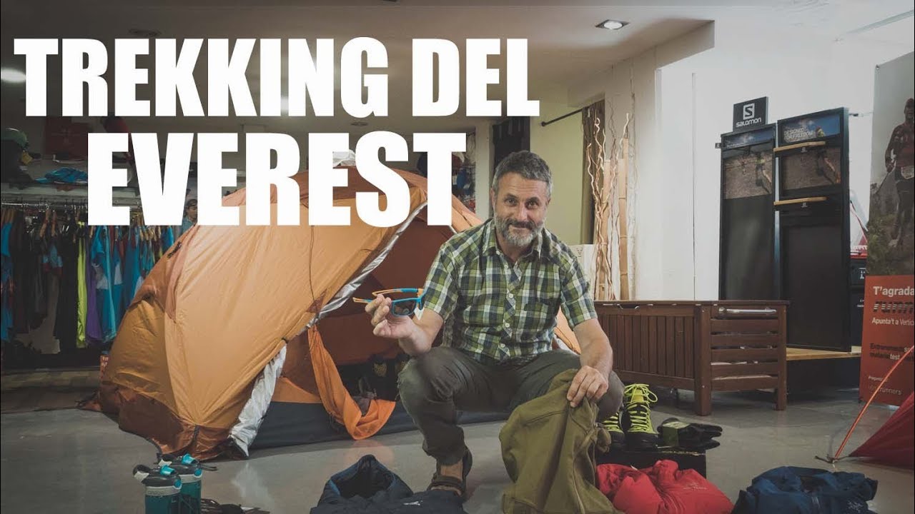 ¿Què llevar para el Trekking del Everest?