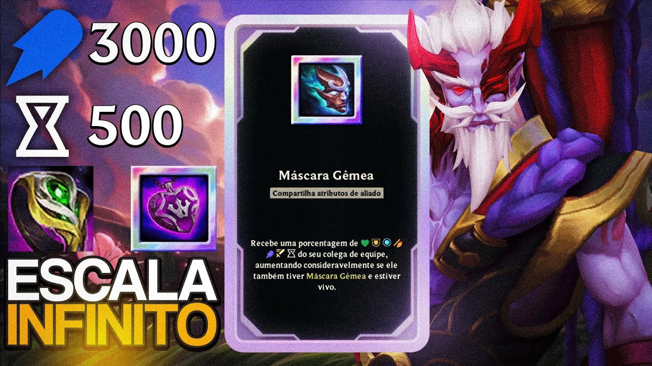 O INCIDENTE DO RYZE COM 3700 DE AP: A build de scaling INFINITO!