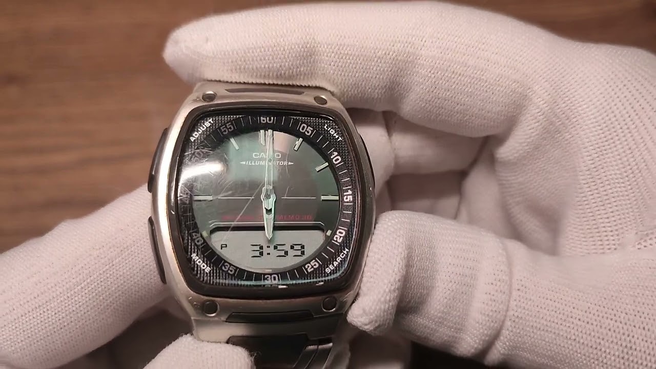 КАК НАСТРОИТЬ/ИЗМЕНИТЬ ВРЕМЯ И ДАТУ | CASIO AW-81