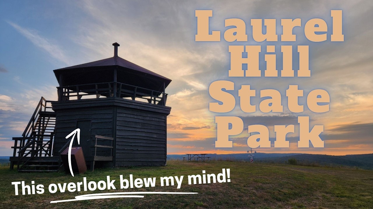Tent Camping at Laurel Hill State Park (and the best overlook in PA!)
