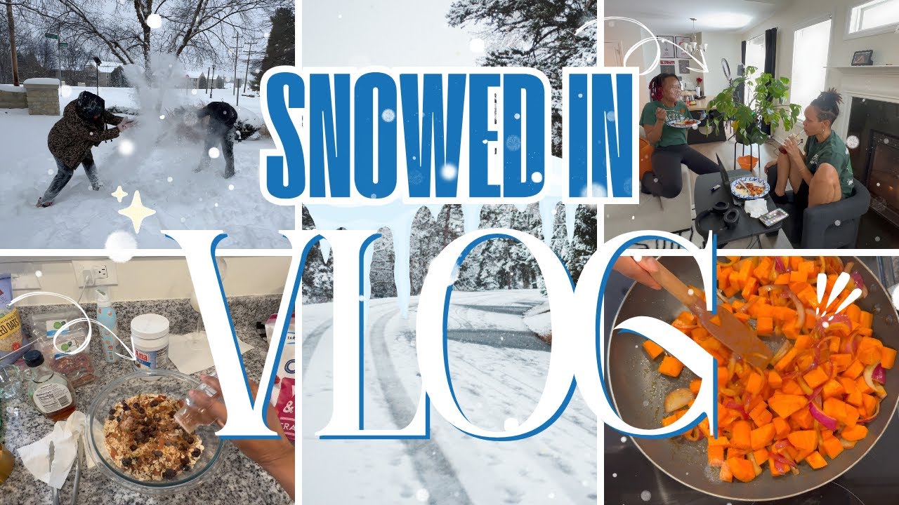 Our First Snow Storm In Ohio | Spend The Day with Us ❄️