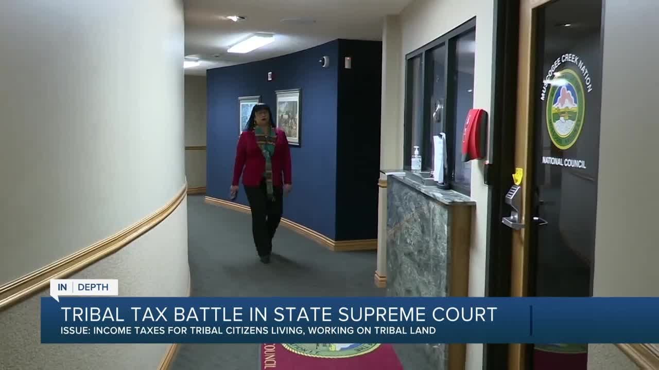 Tribal Tax Battle in State Supreme Court