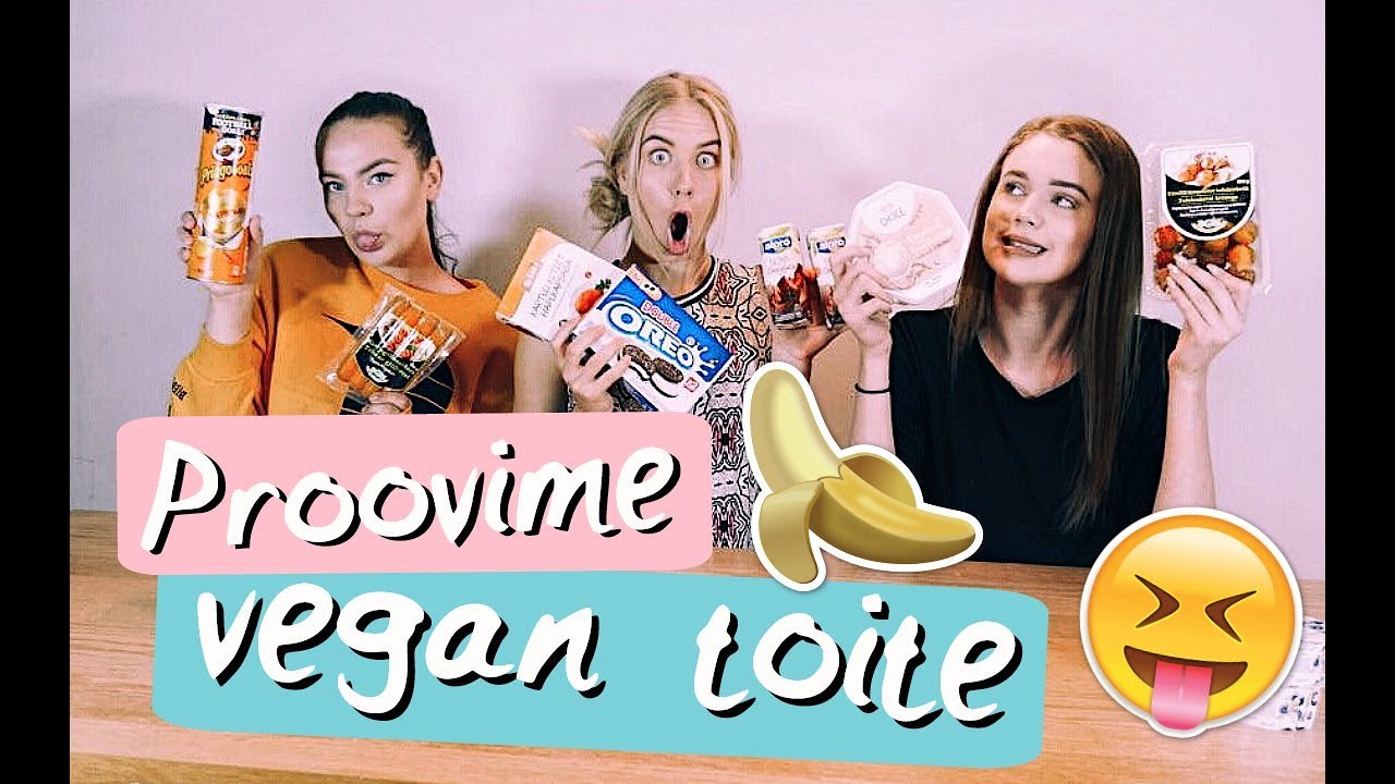YouChikid testivad: VEGAN TOITE! ♡