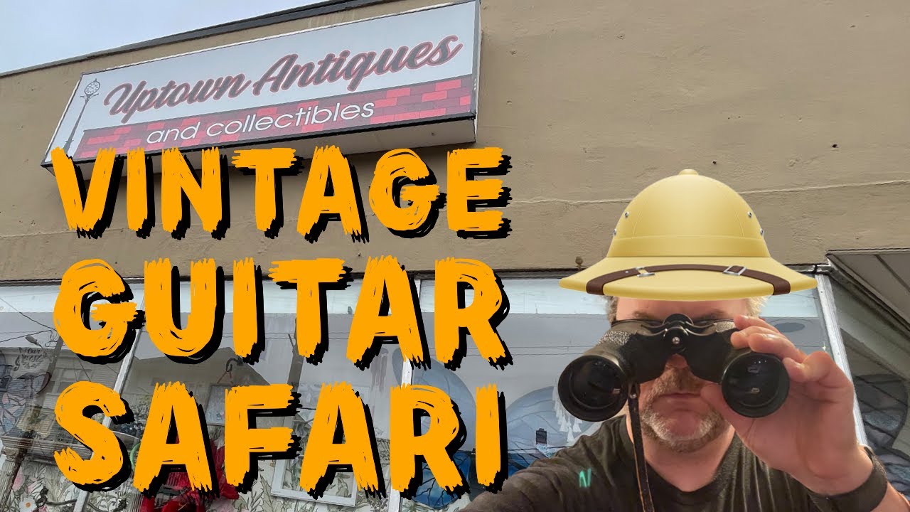 Vintage Guitar Safari #1 - Uptown Antiques in Pitman, NJ