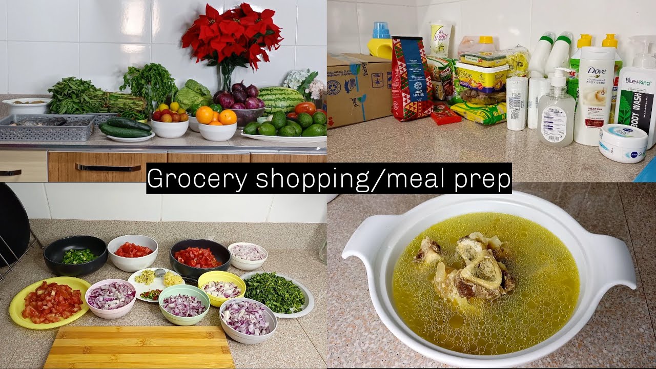 GROCERY HAUL//MEAL PREP//FRIDGE ORGANIZATION