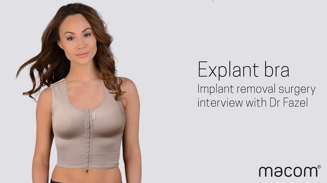 macom® talks breast explant surgery and new Explant bra with Dr Maisam Fazel