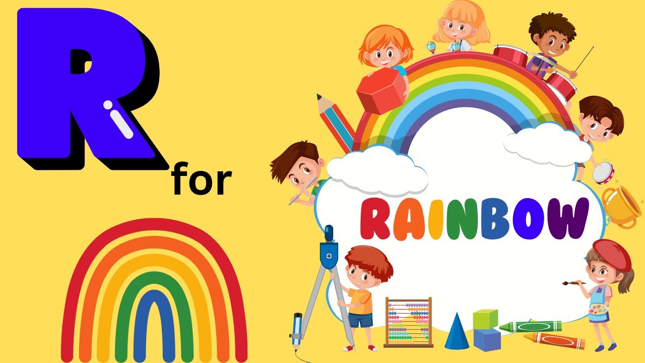 R is for Rainbow | Fun Phonics Song for Kids | Learn the Alphabet