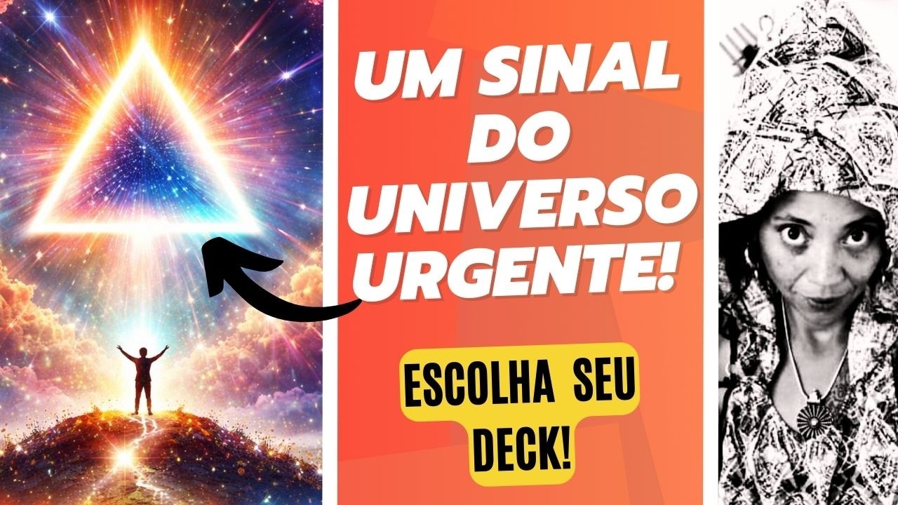 UM SINAL DO UNIVERSO PRA VOCÊ! escolhao seu deck!