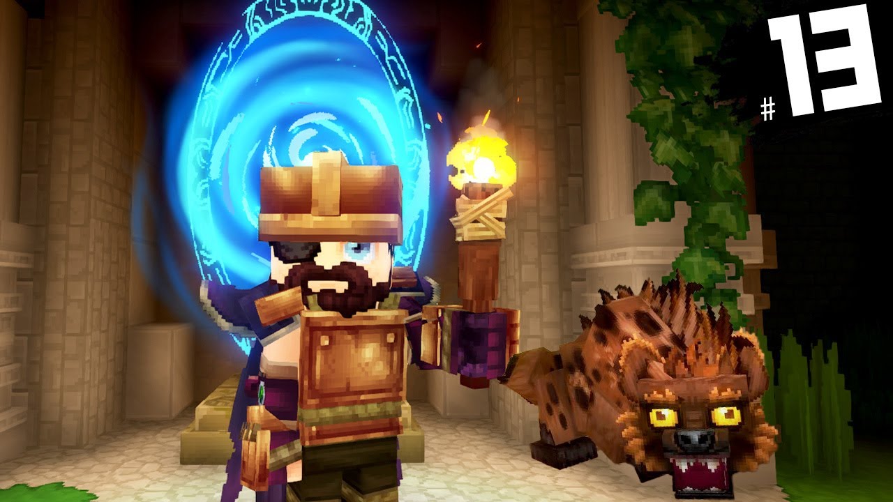 Reise durch unser Portal - Hytale 4K Gameplay Deutsch