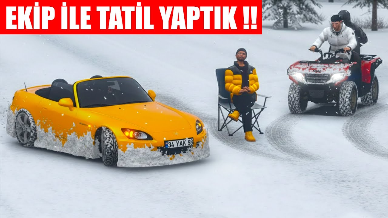 KAR TATİLİMİZ ZEHİR ZIKKIM OLDU !! GTA 5 GERÇEK HAYAT