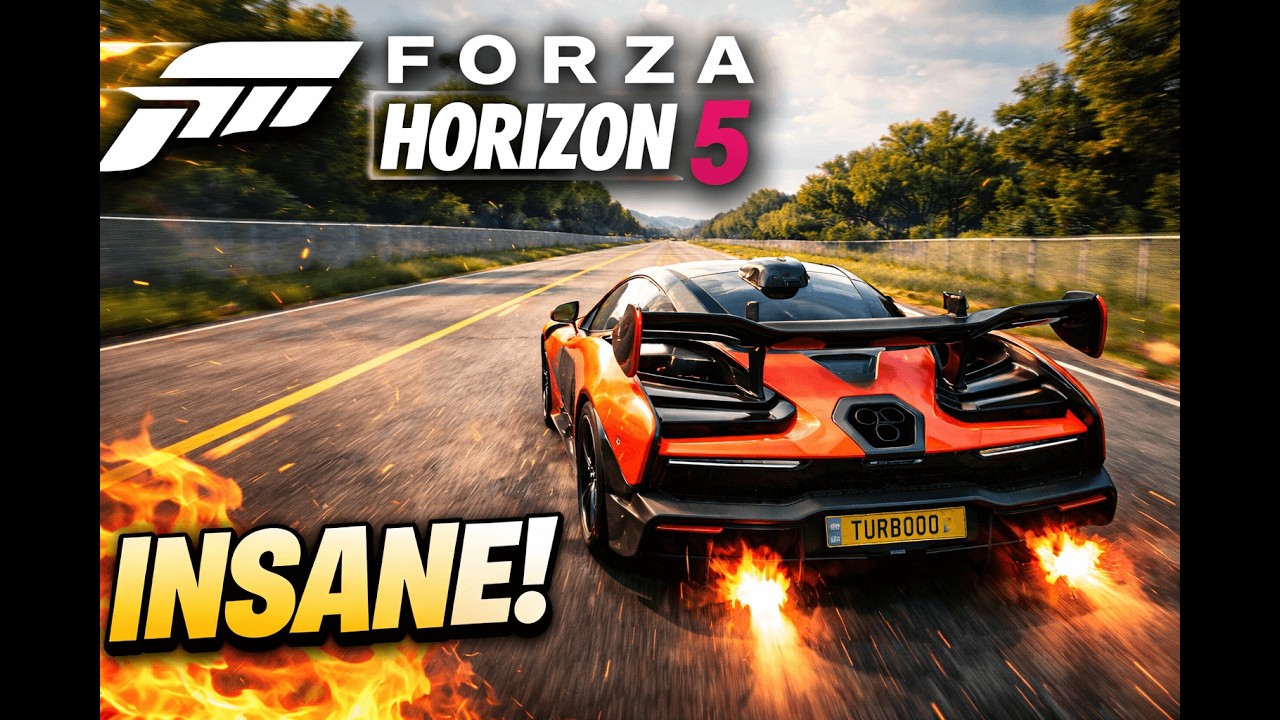 McLaren Senna INSANE Exhaust Sound 🔥 | Forza Horizon 5 Cinematic Gameplay