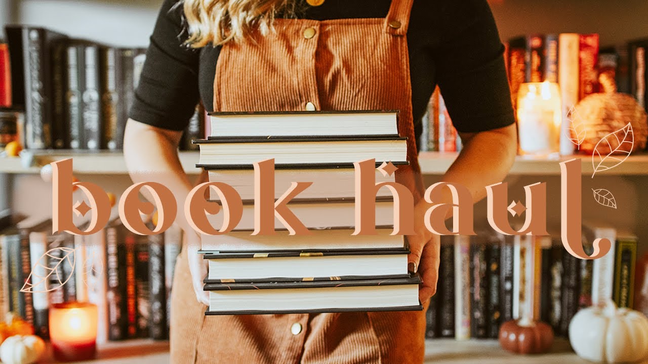 COZY FALL BOOKHAUL \\ dark academia, witchy books & graphic novels! 🍂🕯✨