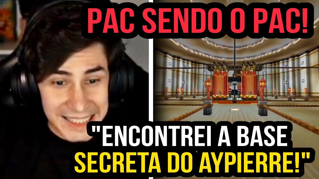 PAC INVADINDO A BASE SECRETA DOS FRANCESES | MINECRAFT