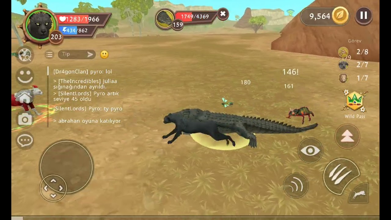 WildCraft'ta Avustralyadaki Bossların Hepsini 2 Kez Kestim