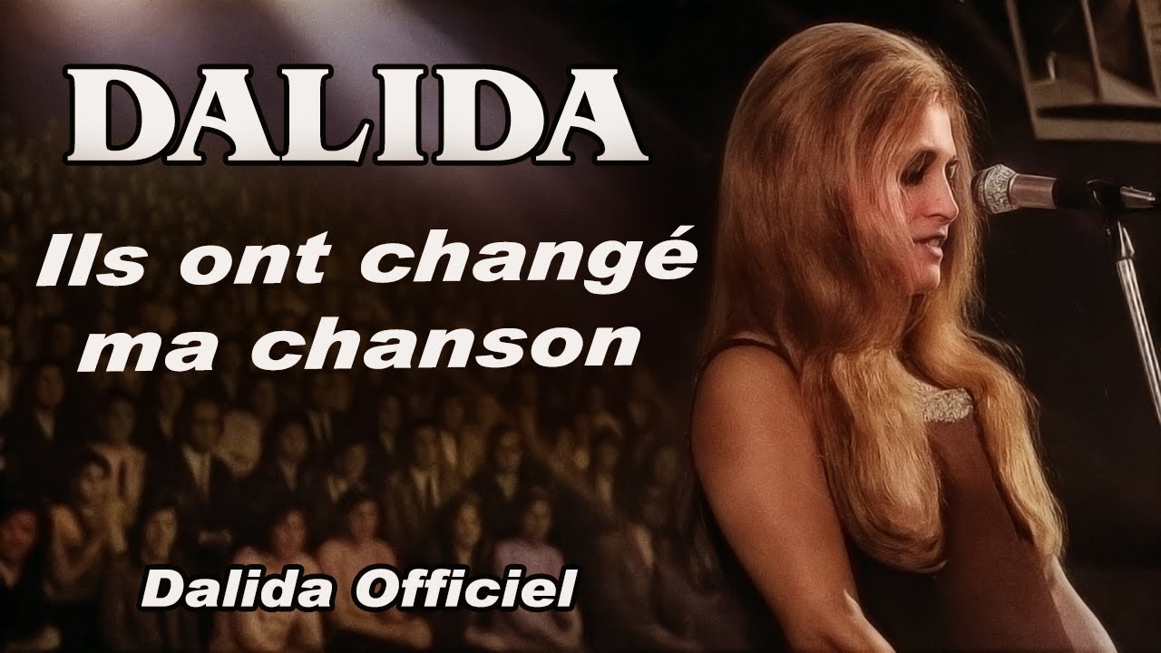 DALIDA Ils ont changé ma chanson (What Have They Done to My Song, Ma) | Live 1973 | Dalida Officiel