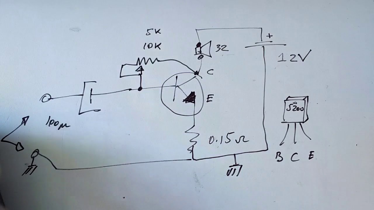 Como construir seu amplificador de um estágio, esquema, demo e testes